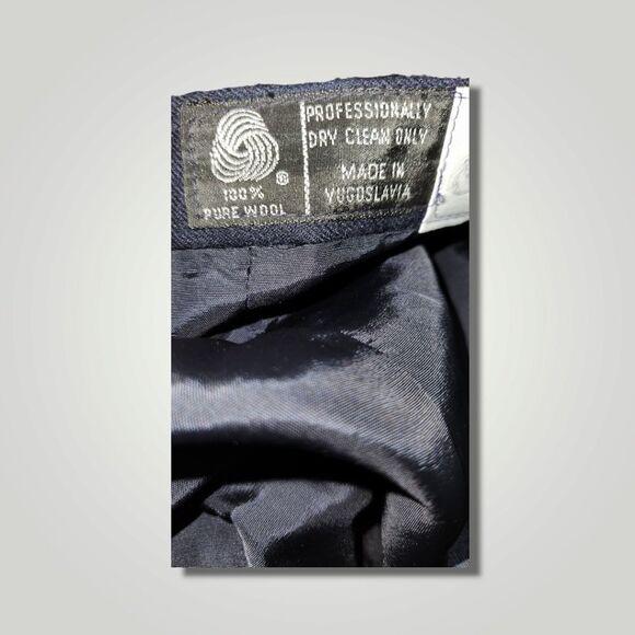 VTG Claudia & Marc Wool Trouser Pants 14 - Picture 9 of 11